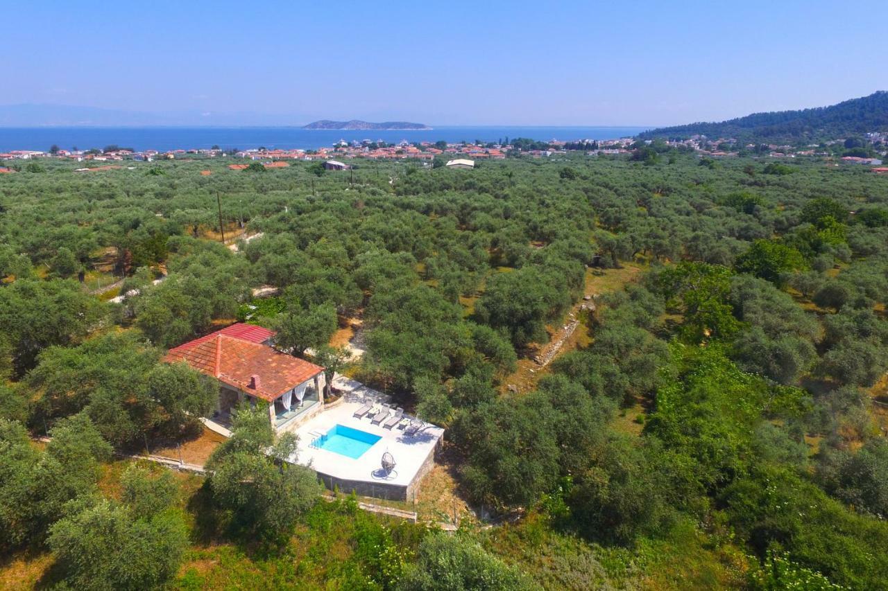 Villa Santa Marina Makriammos Exterior foto